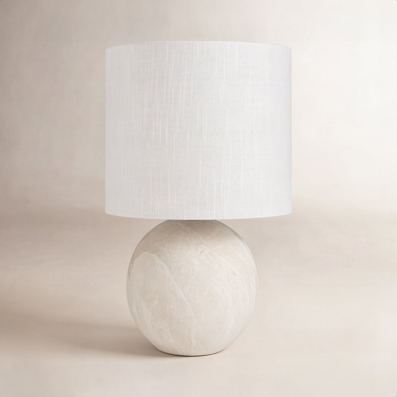 Lampe de table en céramique Lillian, Beige
