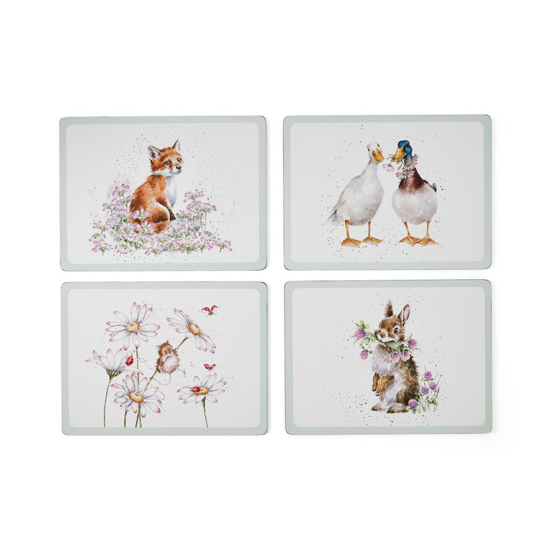 Classic Wrendale Designs  - Wildflowers Placemat Set