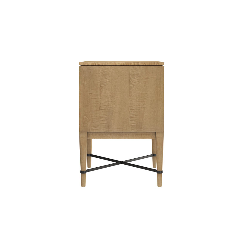 Loft 2 - Drawer Nightstand, Brown/Gray