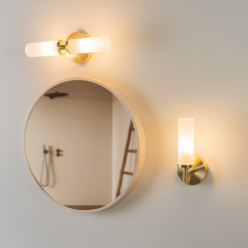 Adejah Glass Armed Sconce, Yes