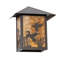 9" Wide Seneca Ducks In Flight Left Wall Sconce