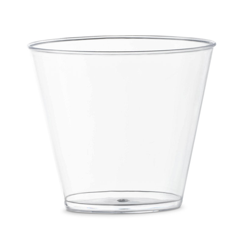 5 oz Gobelets jetables en plastique transparent