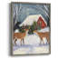 «Christmas Holiday Art CDLxxi», reproduction d'art encadrée - bois massif-1430250738