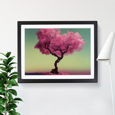 Brave Plum Blossom Tree - Single Picture Frame Print