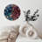 Two Tone Gemstone Clock Face