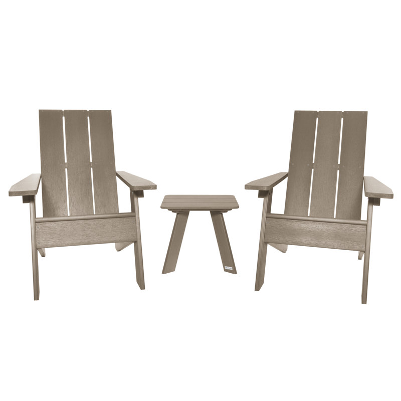 Byrnes 2 - Person Patio Conversation Set, Woodland Brown