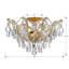 Plafonnier semi-encastré 5 lumières 5 po Berthold-21131449-21131452