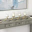 Pilier de table en acier inoxydable H 9,8 po 