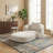 Oversized Upholstered Convertible Accent Barrel Chair-1364856247