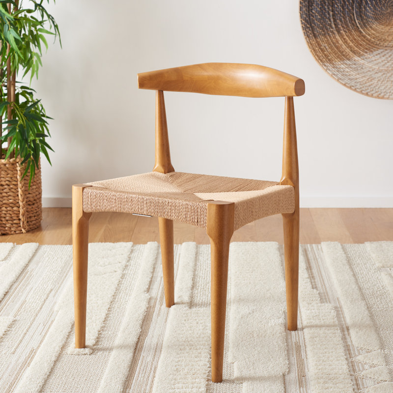 Hank 18.39'' H Leather Upholstered Armchair
