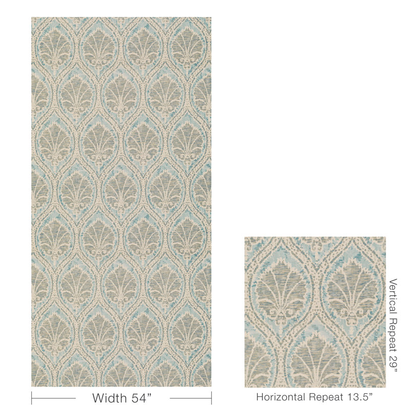 Triana Seville Weave Fabric, Sky/Aqua