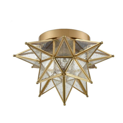 Molyneaux Glass Flush Mount