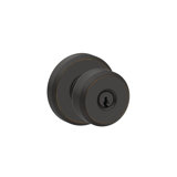 Bowery Keyed Entry Knob with Greyson Trim