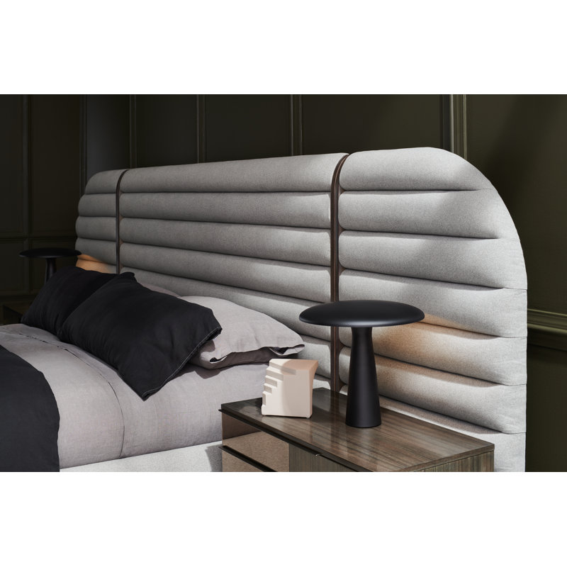 La Moda Upholstered Platform Bed, King