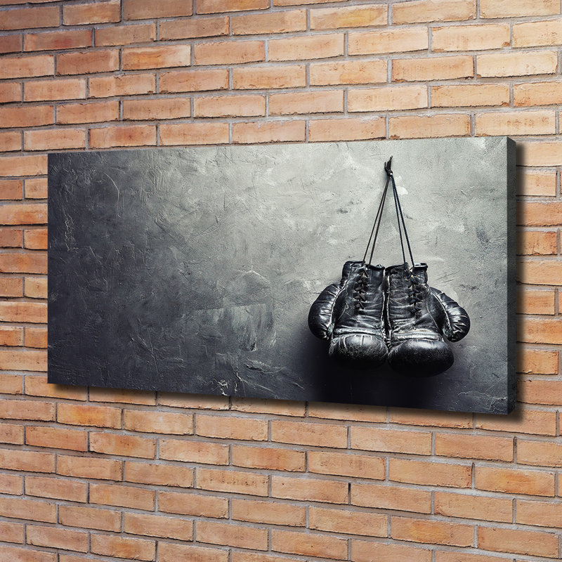 Boxing Gloves - Wrapped Canvas Print