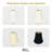 Royal Designs, Inc. BSO-704FC-6BG True Bell Basic Lamp Shade with Flame Clip, 3.5 x 6 x 6.25, Beige-1033884315