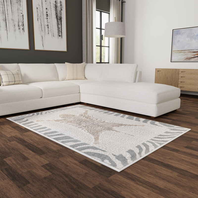  Tapis Tigres, Rectangle 2 pi x 3 pi 1 po