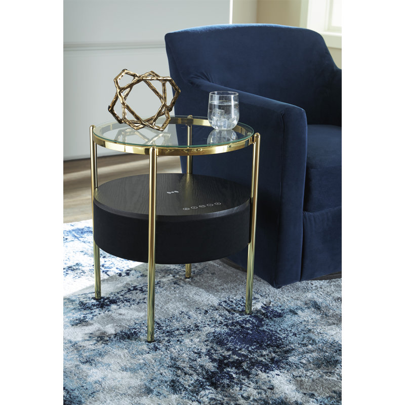 Seishi Accent Table With Speaker