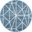 Tapis géométrique bleu / gris Jantsen-425023175