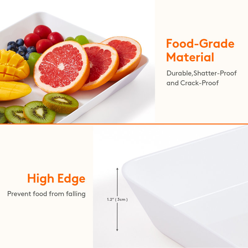 Ebern Designs Latrevion Plastic Tray