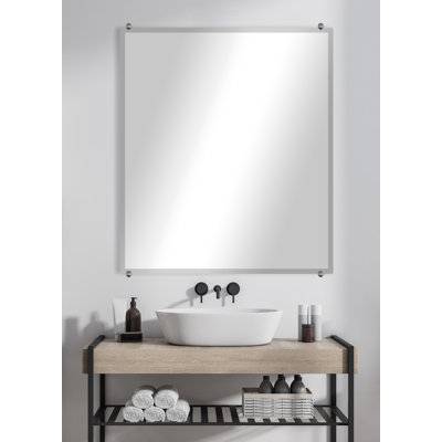 Zarrea Flat Wall Mirror