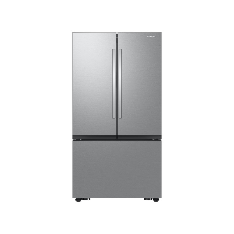 Samsung 27 Cubic Feet Mega Capacity Counter Depth 3-Door French Door Refrigerator with Dual Auto Ice Maker in Fingerprint Resistant Stainless Steel