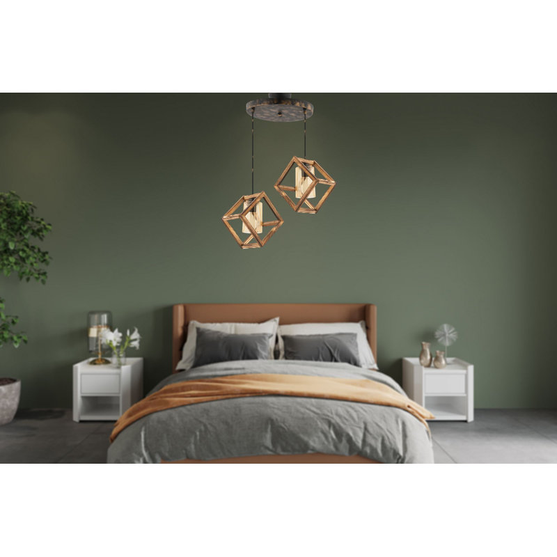 Lustre, Rétro, Deux lumières