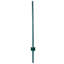 Poteaux de clôture en U thermolaqué robuste en acier thermolaqué de 4,3 po x P 1,1 po x H 49,8 po (paquet de 10)-126539799