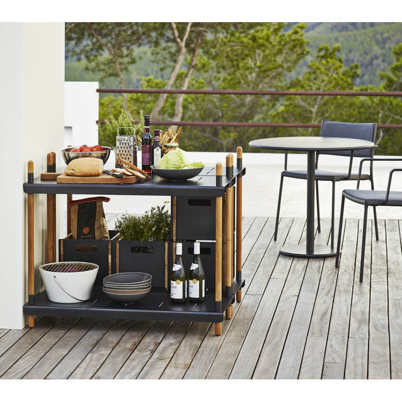 Frame Shelving Unit, 33.1" H x 39.4" W x 16.6" D, Lava Gray