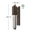 Shelter 1-Light Outdoor Sconce-1876375575