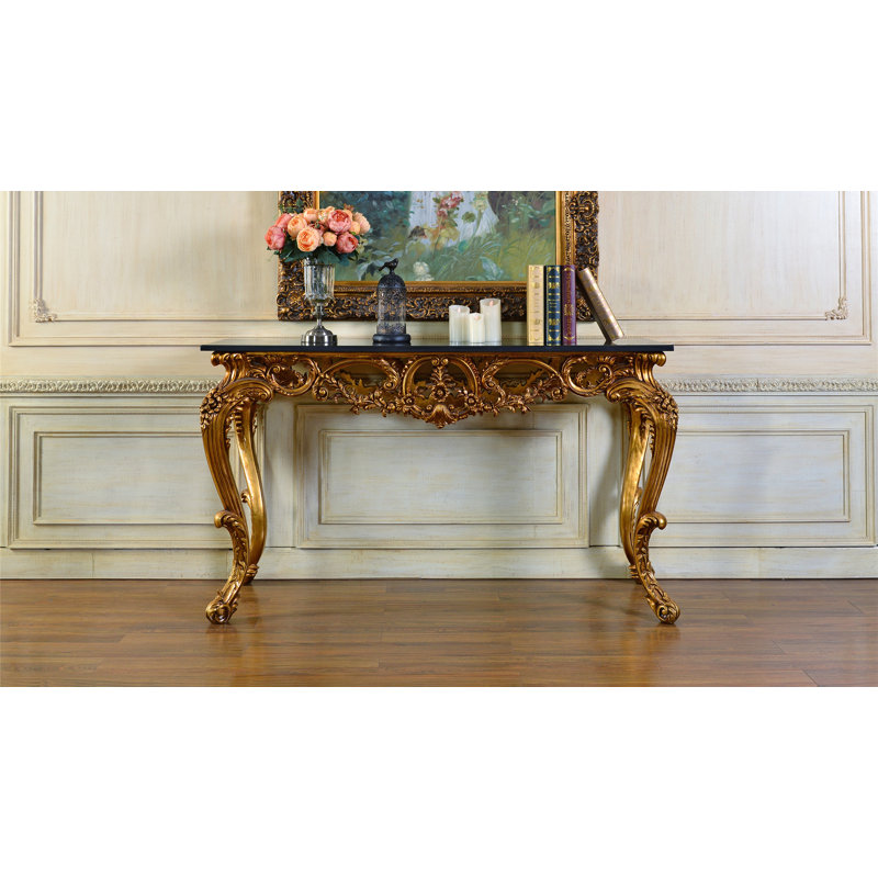 Rosia 62'' W Marble Console Table