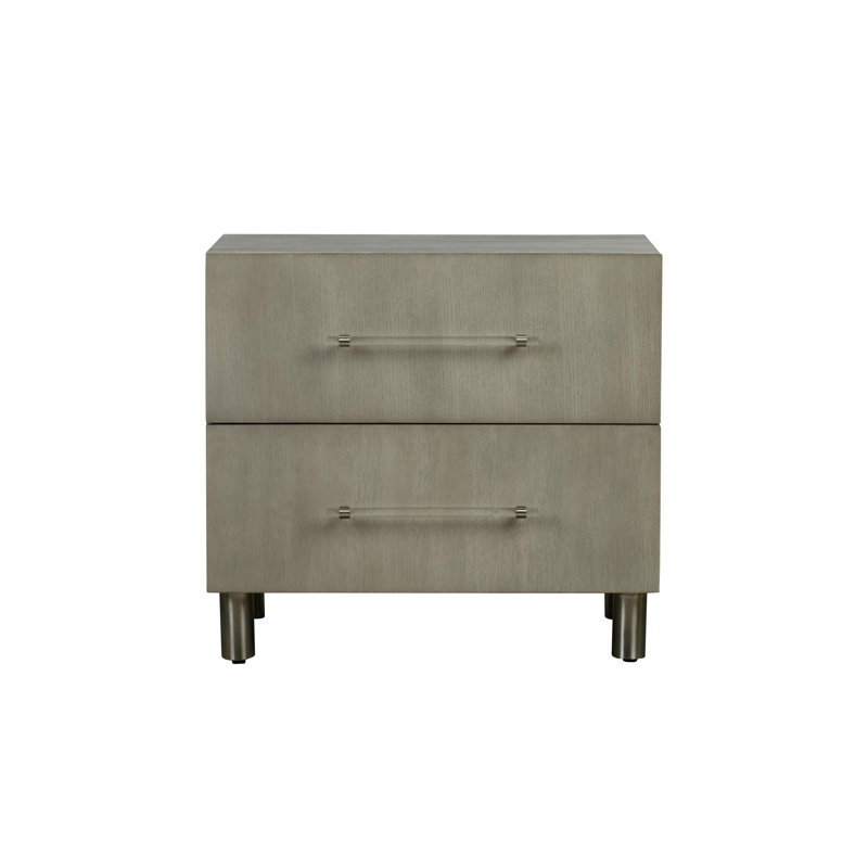 Bystrík 26'' W Solid Wood Nightstand