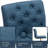 Tufted Fabric Bar Stools Set of 2, Adjustable Swivel Counter Height Barstools with Back, Upholstered Armless Airlift Bar Chairs for Kitchen Dining Cafe-118611199-118611200-33198494