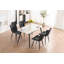 Comfortable Padded Dining Chairs with Back Easy Assembly Upholstered Side Chair, Accent Chairs for Kitchen, Dining Room-606240497