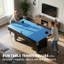 Table de billard Garvee 6 pi avec table de ping-pong combinée, table multi-jeux 2-en-1 pour les salles de jeux en famille - Comprend des boules de billard, des queues, des raquettes, une brosse et plus, une structure durable, un assemblage rapide-128273526