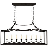 Chapman & Myers Fancy Darlana Large Linear Pendant