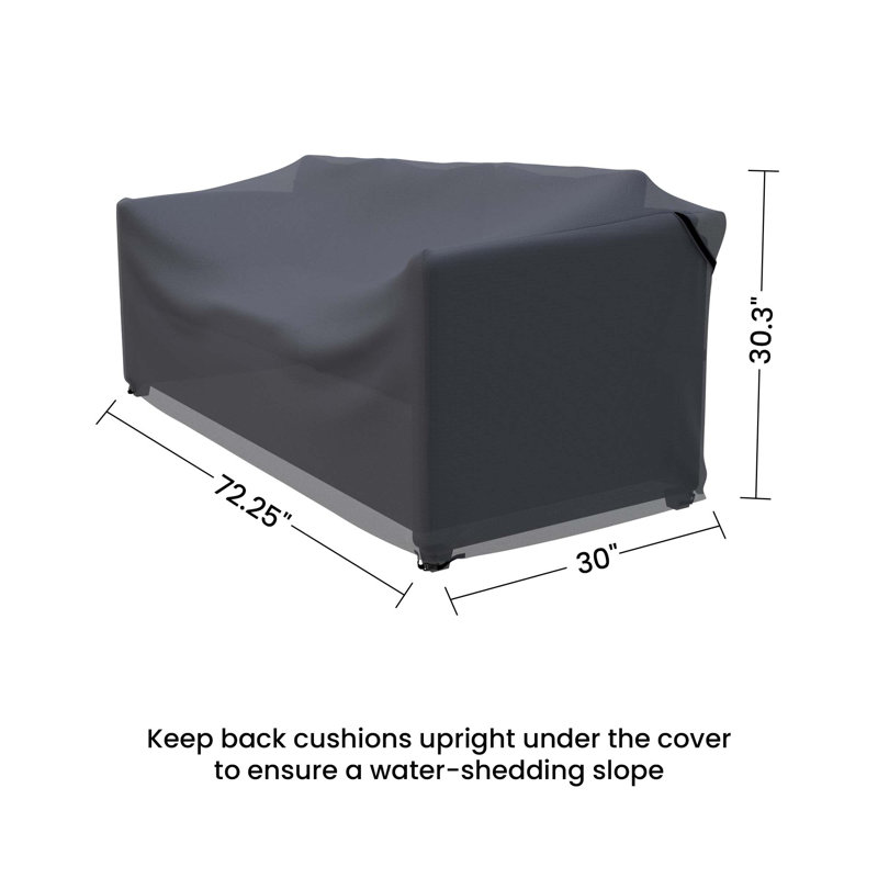 Argyri Rattan Outdoor Patio Sofa Cover