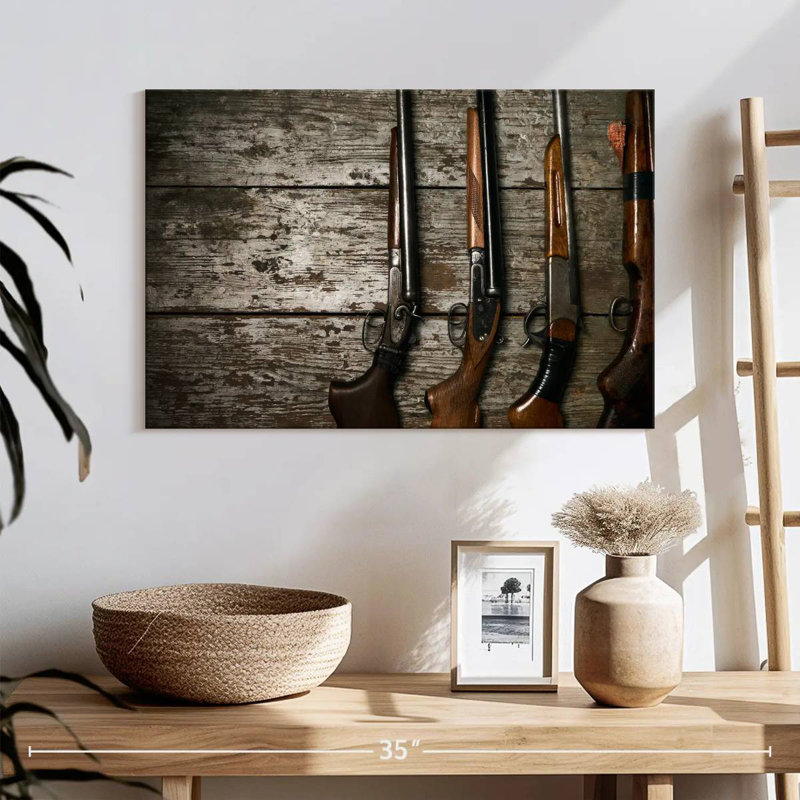 Senne Hunting Guns, 16" H x 24" W