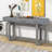 Nerene 57'' Solid Wood Top Console Table-108593667