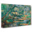 The Brook by Paul Cezanne - Wrapped Canvas Painting-61853322