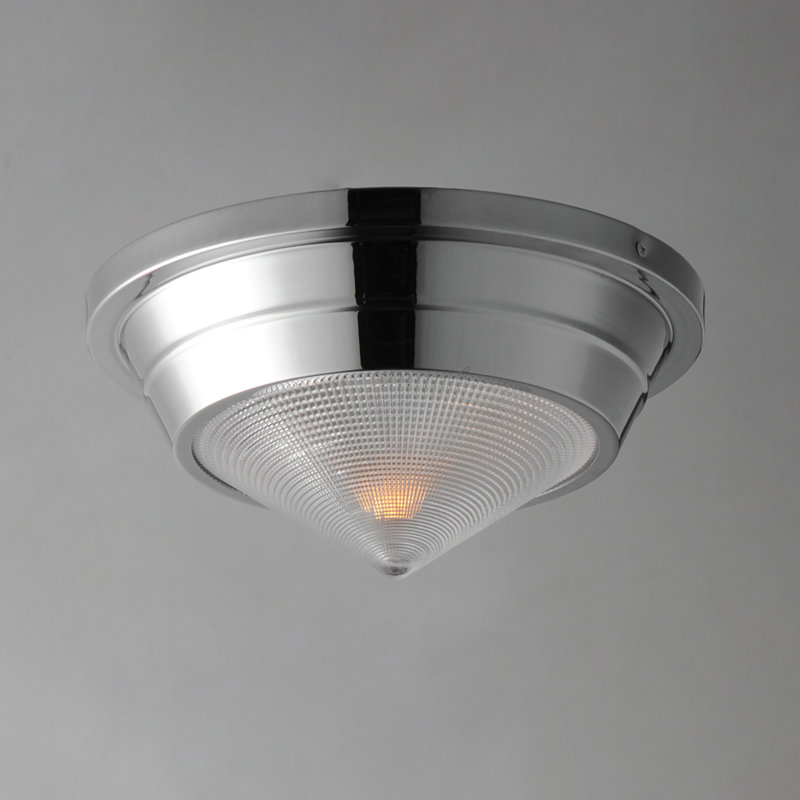 Hargreaves-Flush Mount, Polished Nickel