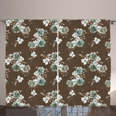 Semi Sheer Curtain Pair