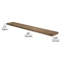 Bibliothèque flottante de 60 pouces de long avec support invisible, bibliothèque pour mur, tablette à support caché, décor bohème, bois, 1 pièce-83024212