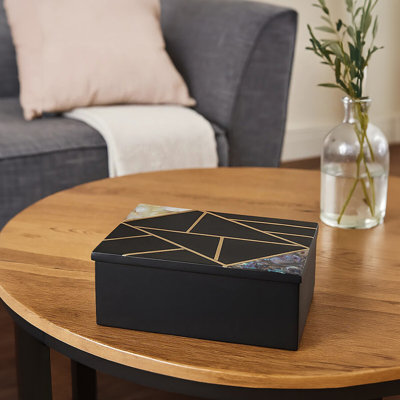 Martika Stoneware Decorative Box