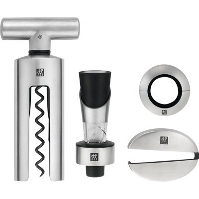 ZWILLING Sommelier 4-Piece Wine Tool Set