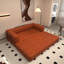 Canapé-lit convertible avec coussin cylindrique, canapé-lit pliant en velours côtelé pour le salon et la chambre à coucher-844615166