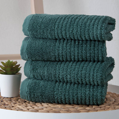 Earline Turkish Cotton Hand Towel Set