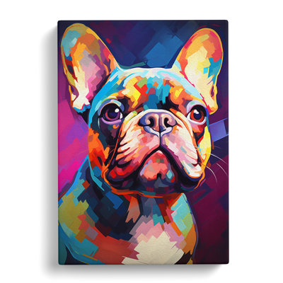 French Bulldog Modern - No Frame Print