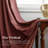 Dessy Velvet  Curtains 2 Panel Set Super Soft luxury Rod Pocket Back Tab Curtains-1784267424-1784267439