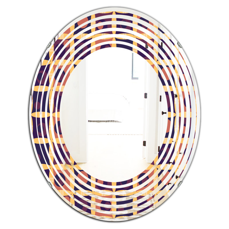 Miroir mural Wave, H 31,5 po x l 23,7 po